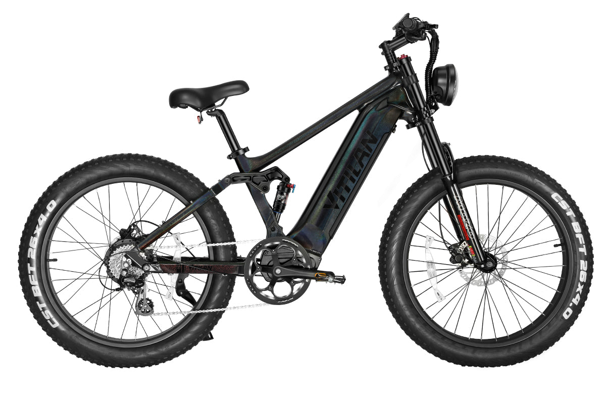 T7 / T7PRO vollgefedertes Mountainbike E-Bike