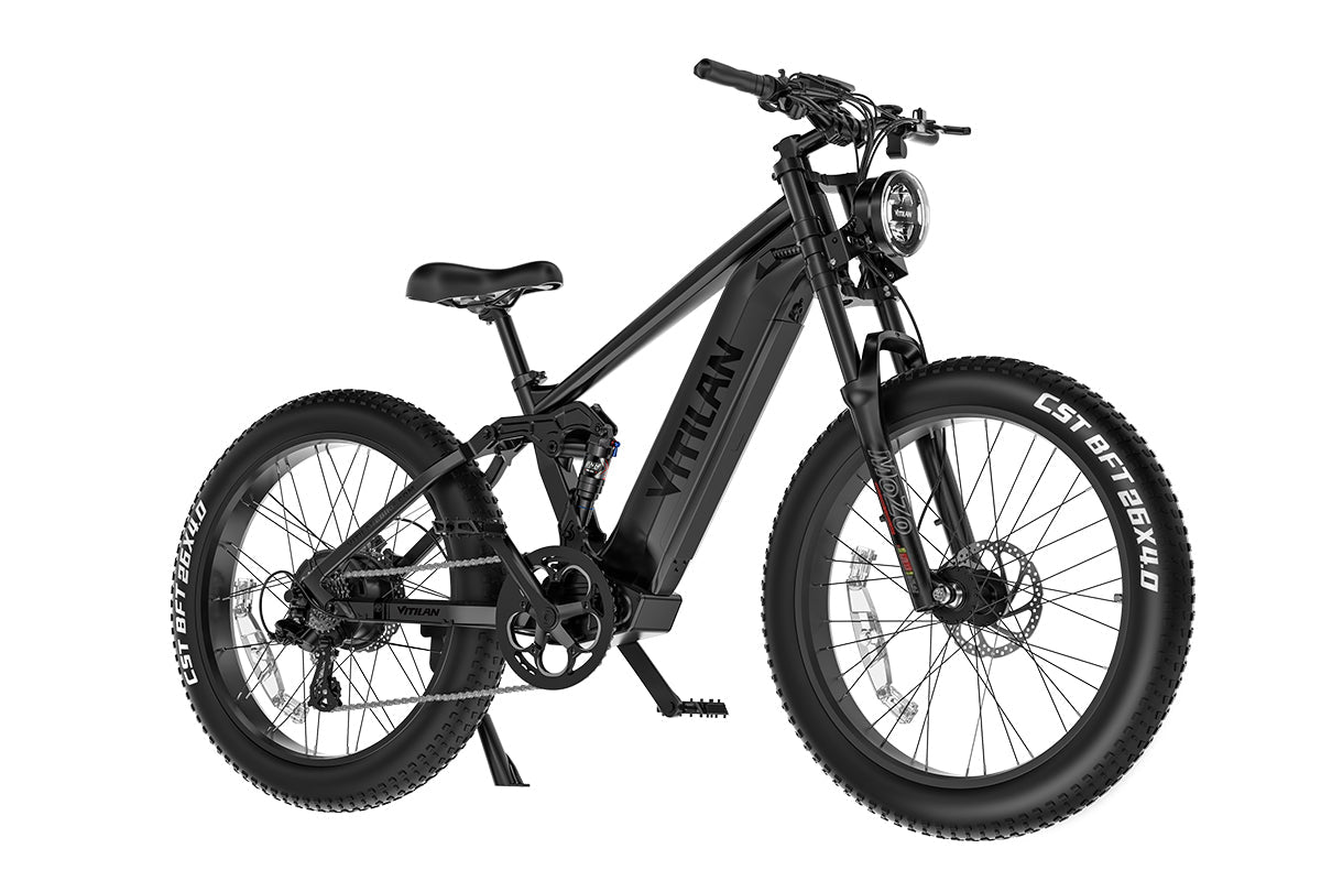 T7 / T7PRO vollgefedertes Mountainbike E-Bike