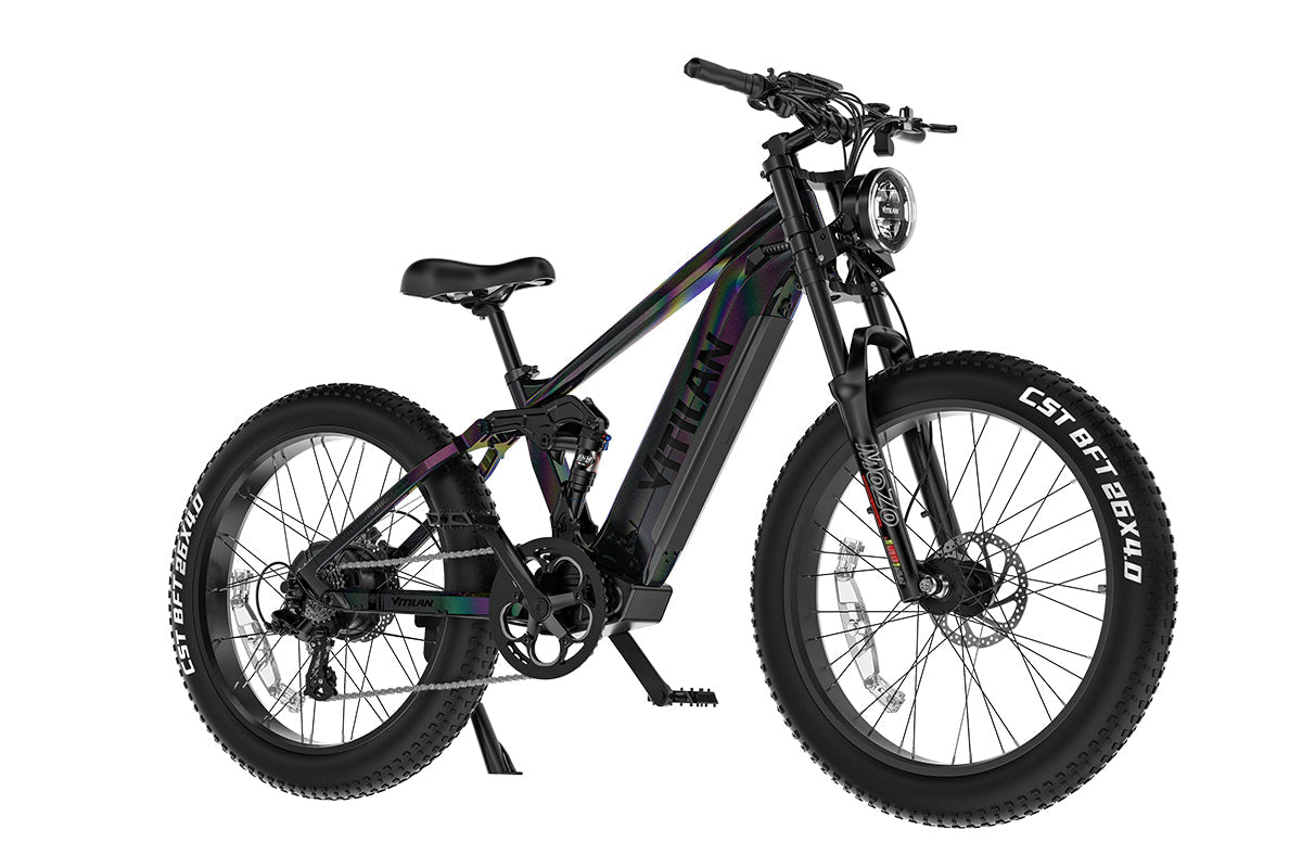 T7 / T7PRO vollgefedertes Mountainbike E-Bike