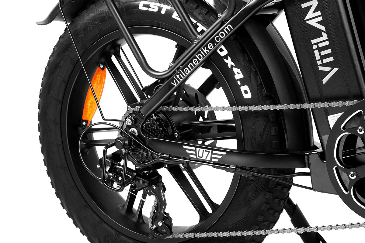 U7 Tiefeinsteiger-Fatbike zum Zusammenklappen