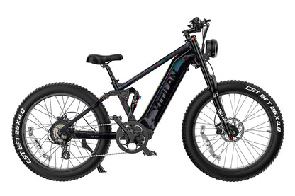 T7 / T7PRO vollgefedertes Mountainbike E-Bike