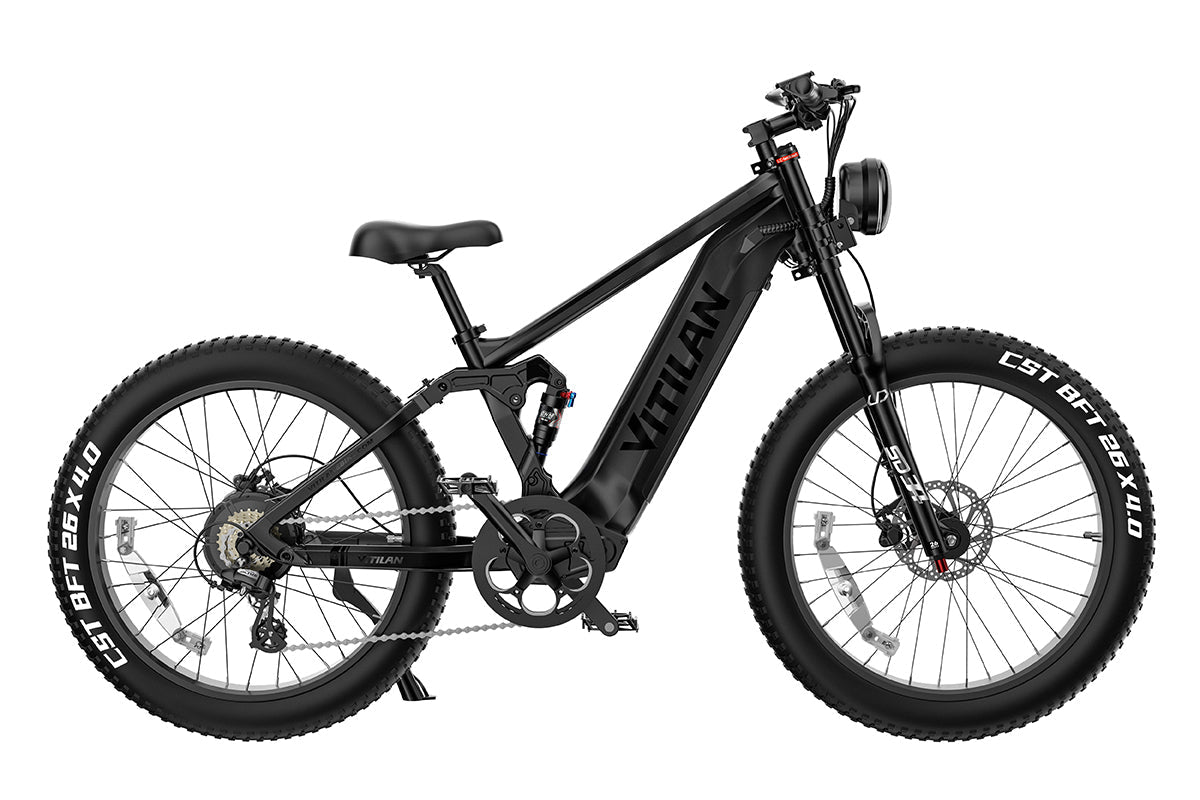 T7 / T7PRO vollgefedertes Mountainbike E-Bike