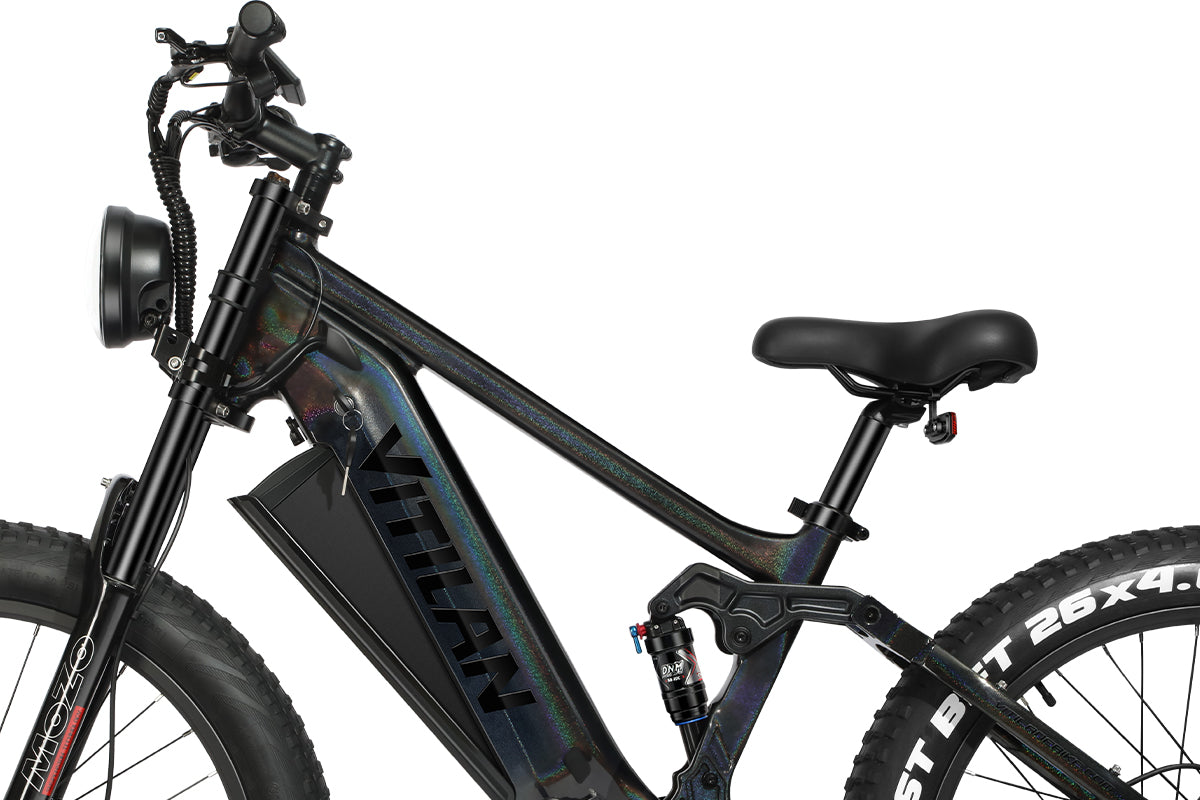 T7 / T7PRO vollgefedertes Mountainbike E-Bike