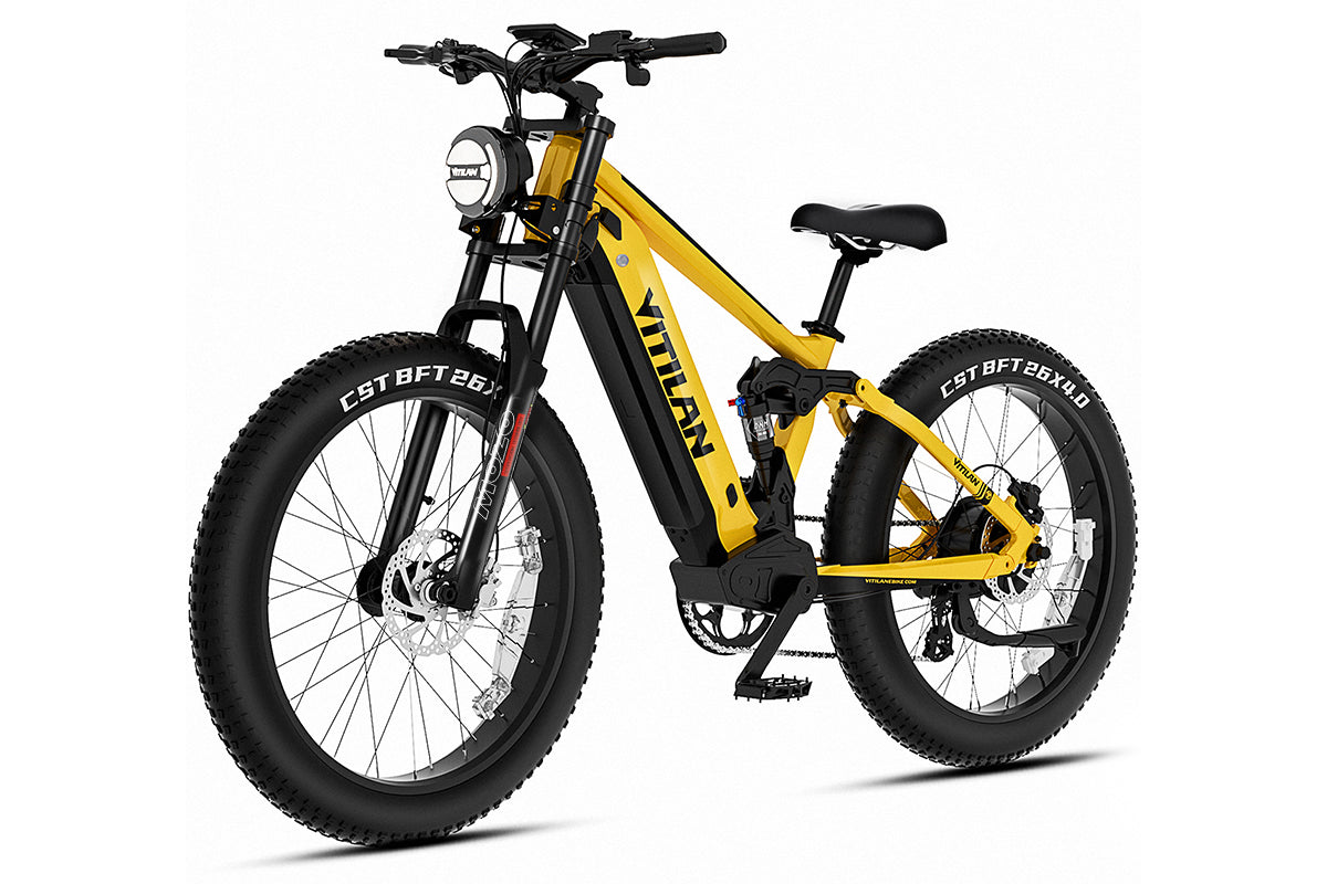 T7 / T7PRO vollgefedertes Mountainbike E-Bike