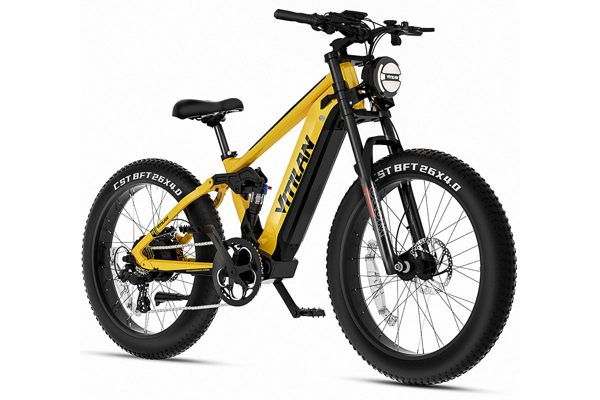 T7 / T7PRO vollgefedertes Mountainbike E-Bike