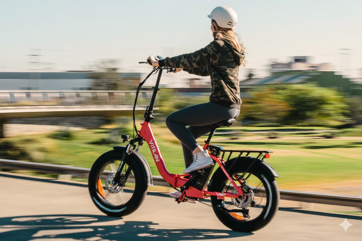 U7 Tiefeinsteiger-Fatbike zum Zusammenklappen